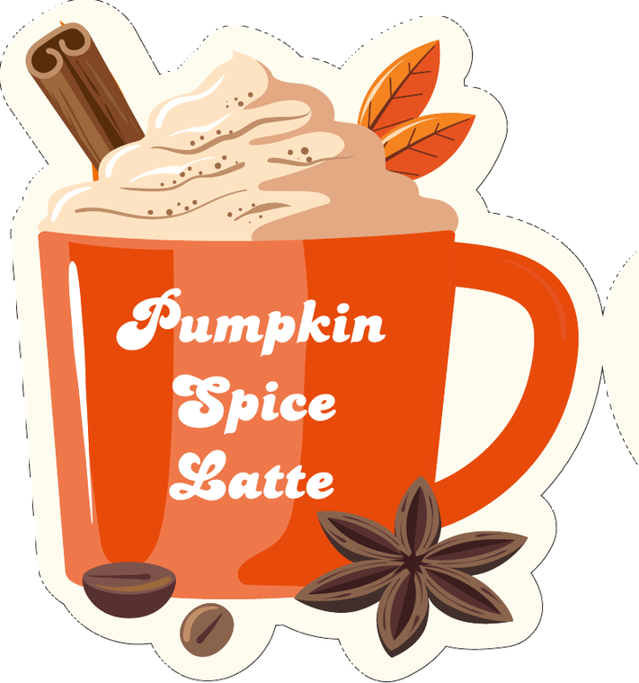 Закладка «Pumpkin Spice Latte»